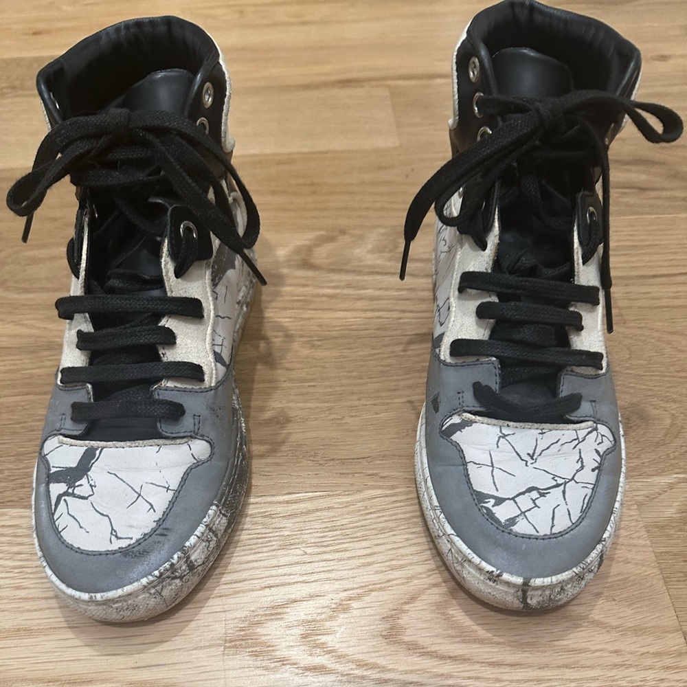 Women’s Balenciaga marble sneakers. Size 6.5.